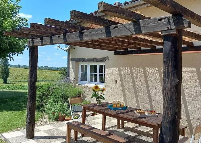 Rural Semesterbostad Saint-Pierre-sur-Dropt